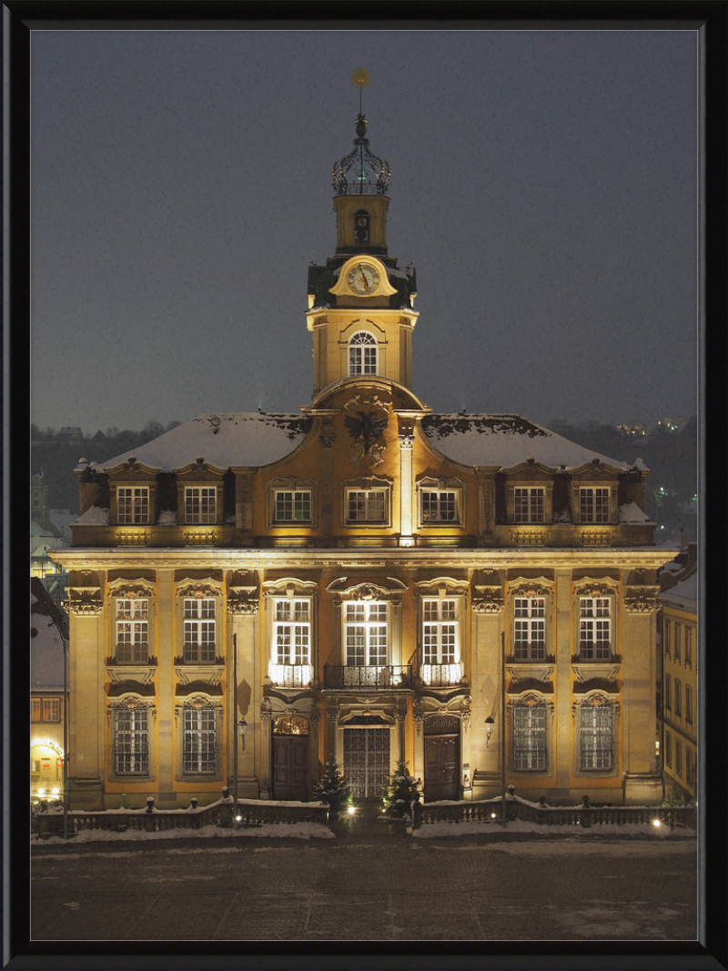 Schwäbisch Hall - Rathaus - Great Pictures Framed