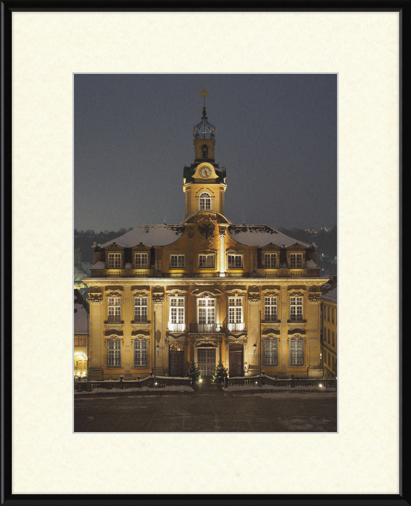 Schwäbisch Hall - Rathaus - Great Pictures Framed