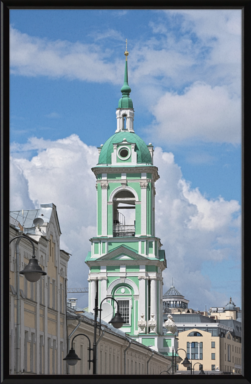 Bell Tower of Church of Beheading of John the Baptist in Moscow - Great Pictures Framed