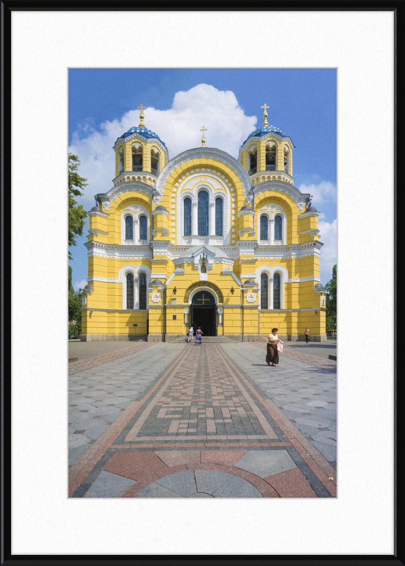 St. Volodymyr's Cathedral in Kiev - Great Pictures Framed