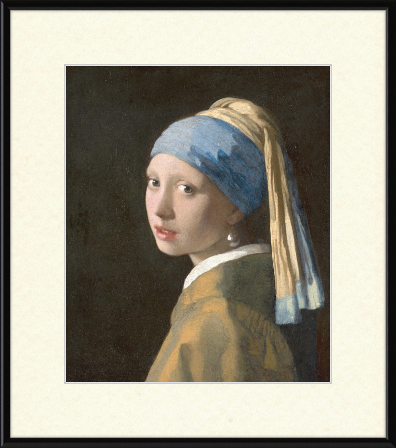 Girl with a Pearl Earring - Great Pictures Framed