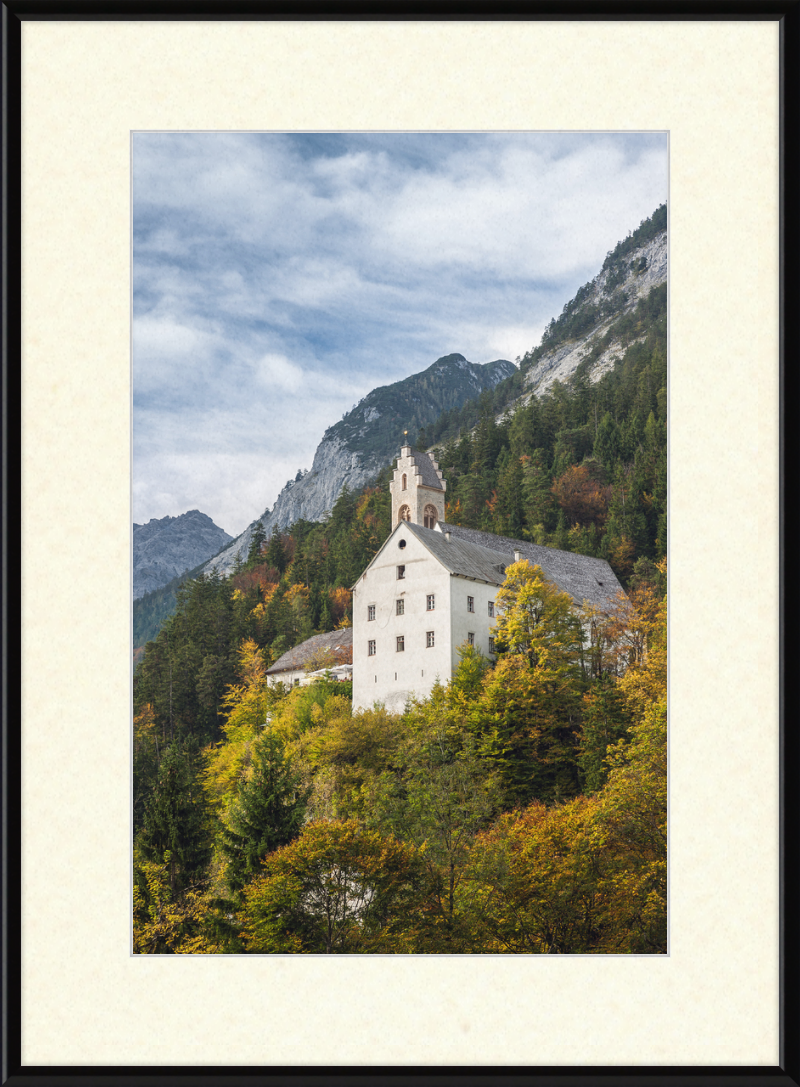 St Georgenberg Stans Suedwestblick - Great Pictures Framed