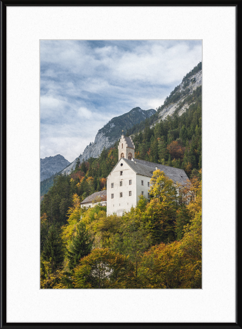 St Georgenberg Stans Suedwestblick - Great Pictures Framed