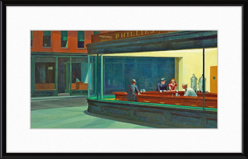 Nighthawks - Great Pictures Framed