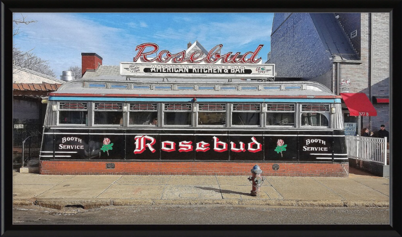 Rosebud Diner - Somerville, MA - Great Pictures Framed