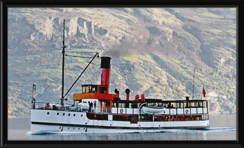 Lady of the Lake (TSS Earnslaw) - Great Pictures Framed