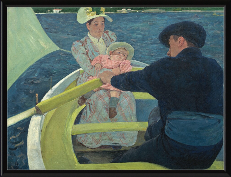 Mary Cassatt - The Boating Party - Great Pictures Framed