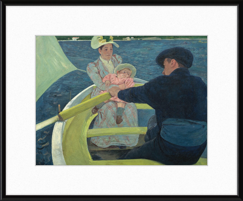 Mary Cassatt - The Boating Party - Great Pictures Framed