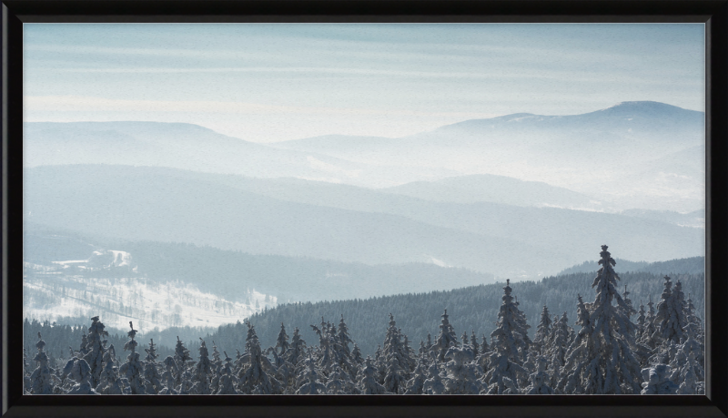 The Golden Mountains - Great Pictures Framed