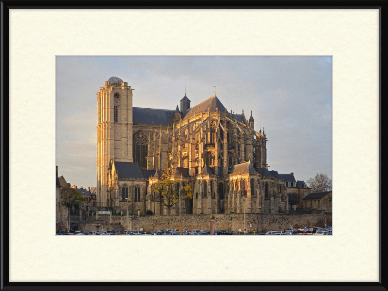 The Cathédrale Saint-Julien in Le Mans, France - Great Pictures Framed