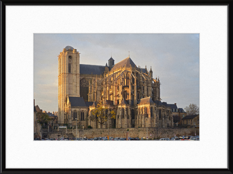 The Cathédrale Saint-Julien in Le Mans, France - Great Pictures Framed