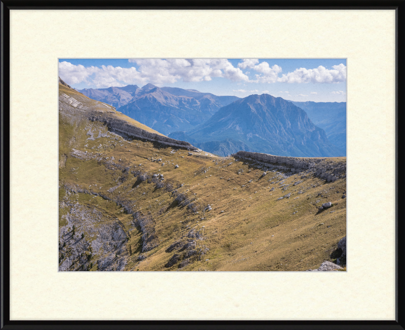 Portillo de Tella Mountain Pass - Great Pictures Framed