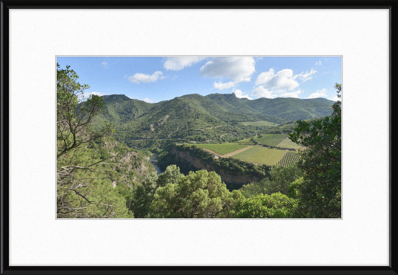 Orb River, Vieussan, Hérault - Great Pictures Framed