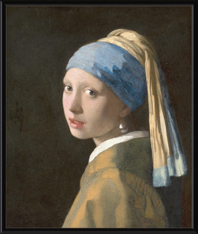 Girl with a Pearl Earring - Great Pictures Framed