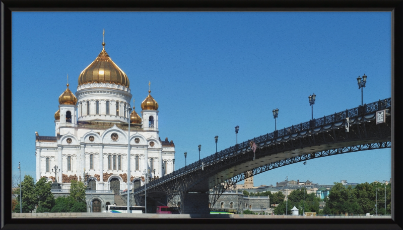 Saint Basil's Cathedral in Moscow's Red Square - Great Pictures Framed