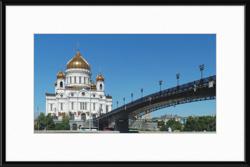 Saint Basil's Cathedral in Moscow's Red Square - Great Pictures Framed