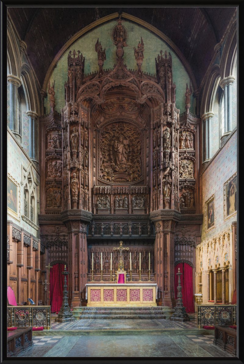 St Cuthbert's Church Philbeach Gardens Reredos, London, UK - Great Pictures Framed