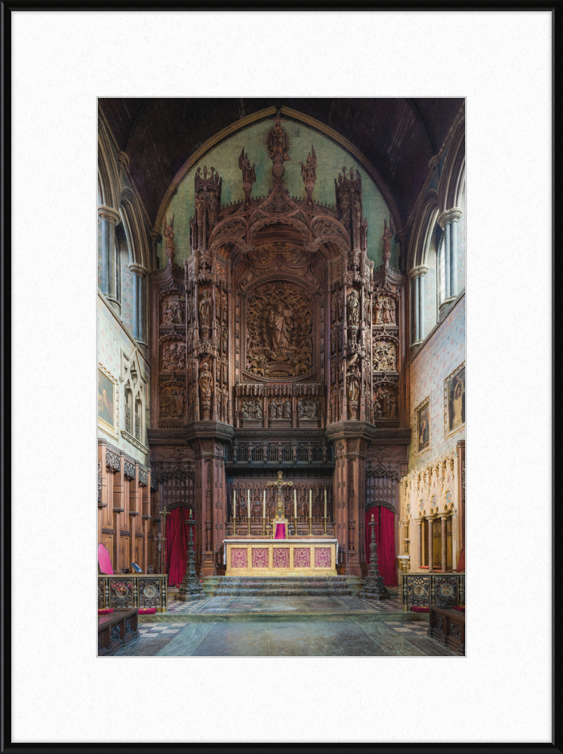 St Cuthbert's Church Philbeach Gardens Reredos, London, UK - Great Pictures Framed