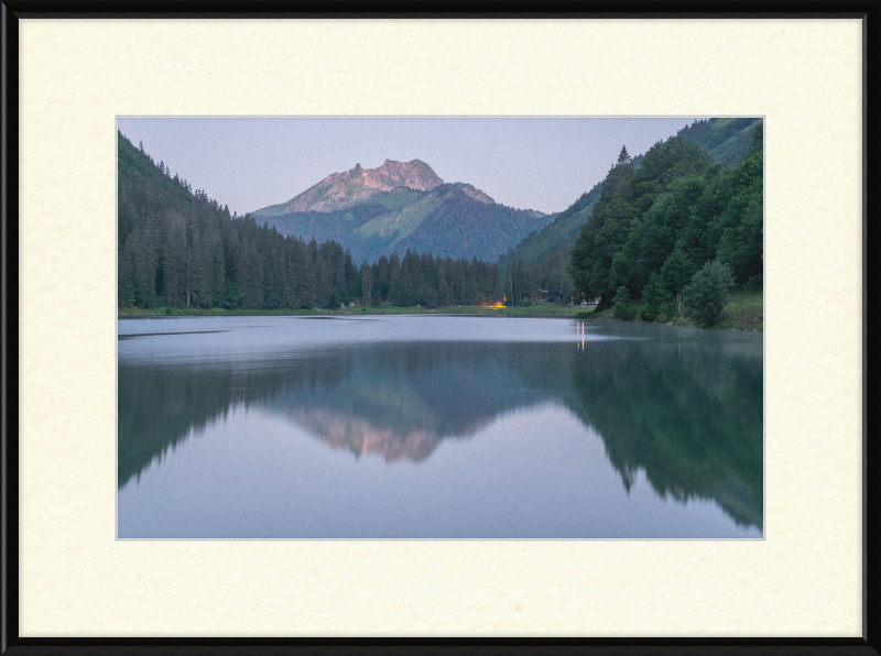 The Lac de Montriond - Great Pictures Framed