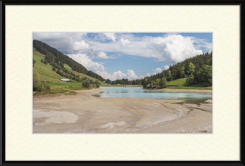 Breil-Brigels Reservoir - Great Pictures Framed