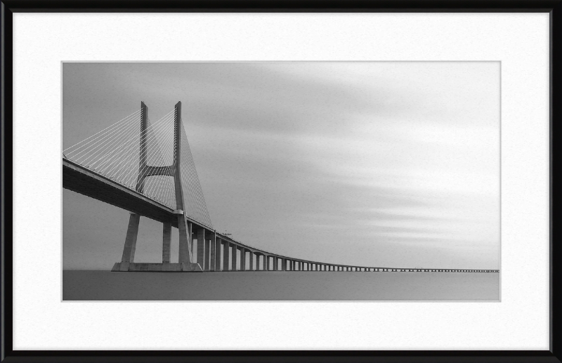 Vasco da Gama Bridge - Great Pictures Framed