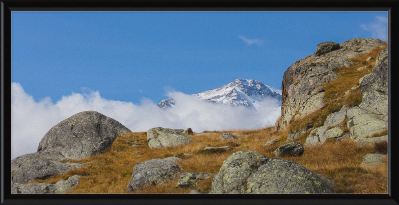 Views of Monte Cevedale - Great Pictures Framed