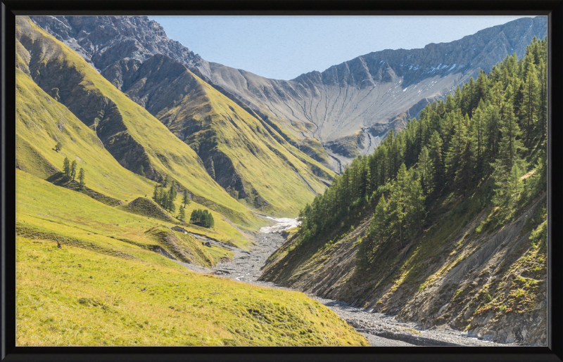 A Hike from Prasüras through the Val Trupchun to Alp Purcher - Great Pictures Framed