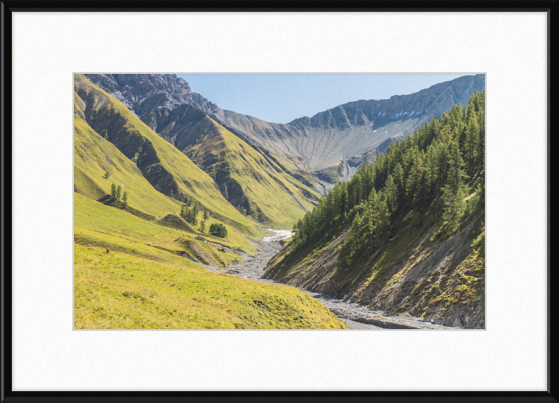 A Hike from Prasüras through the Val Trupchun to Alp Purcher - Great Pictures Framed