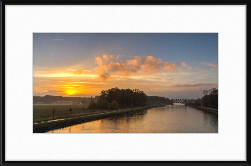 Dortmund-Ems-Kanal - Great Pictures Framed