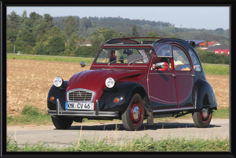 Citroën 2 CV Charleston - Great Pictures Framed