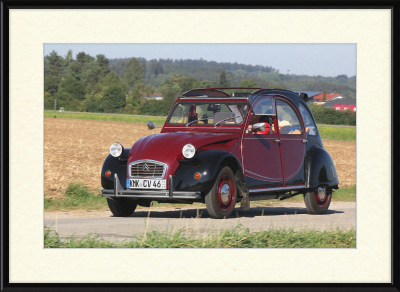 Citroën 2 CV Charleston - Great Pictures Framed