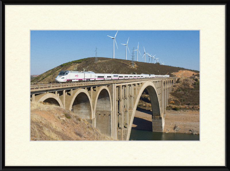 RENFE Class 730 Martin Gil Viaduct - Great Pictures Framed