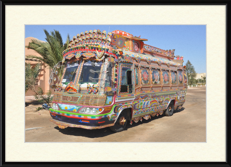 El Gouna Bus - Great Pictures Framed