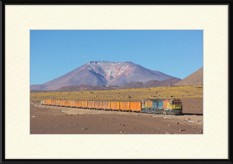 Railway Journey through Cerro Ascotan - Great Pictures Framed