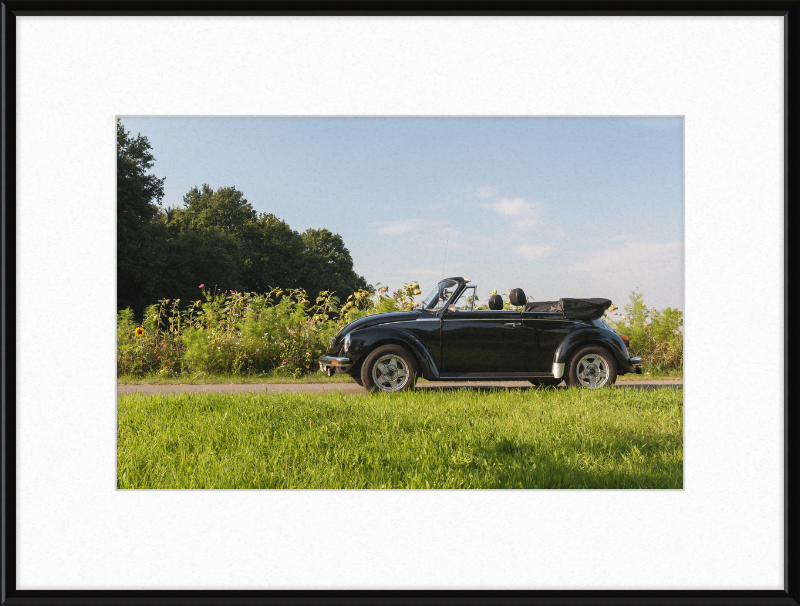 A VW in Dülmen, Germany. - Great Pictures Framed