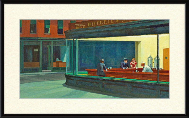 Nighthawks - Great Pictures Framed
