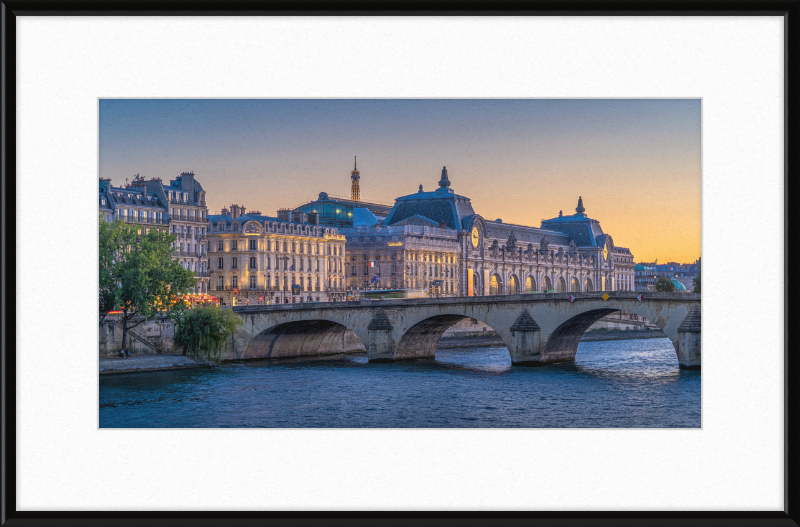 Pont Royal and the Musée d'Orsay, Paris - Great Pictures Framed