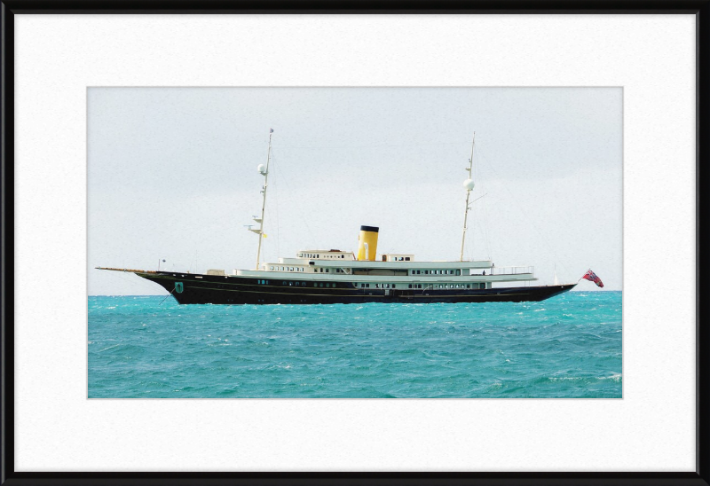 Motor Yacht Nero - Great Pictures Framed