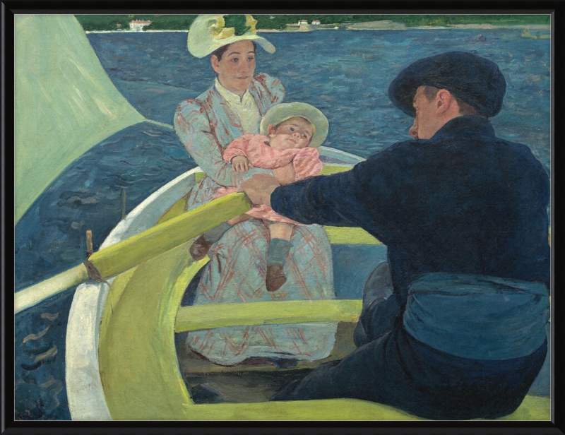 Mary Cassatt - The Boating Party - Great Pictures Framed