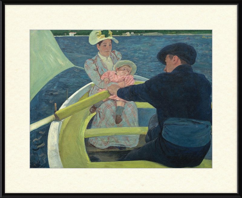 Mary Cassatt - The Boating Party - Great Pictures Framed