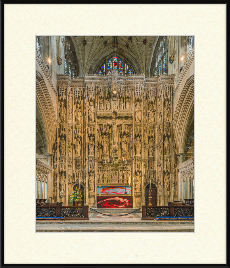 Winchester Cathedral High Altar, Hampshire, UK - Great Pictures Framed