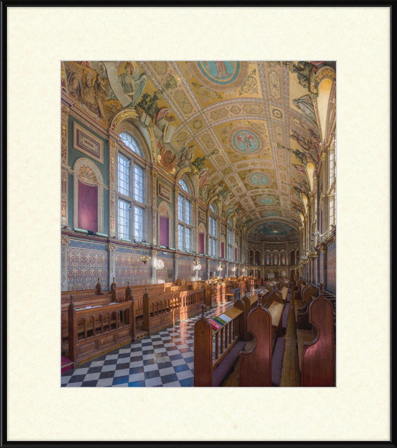 Chapel Interior at Royal Holloway - Great Pictures Framed