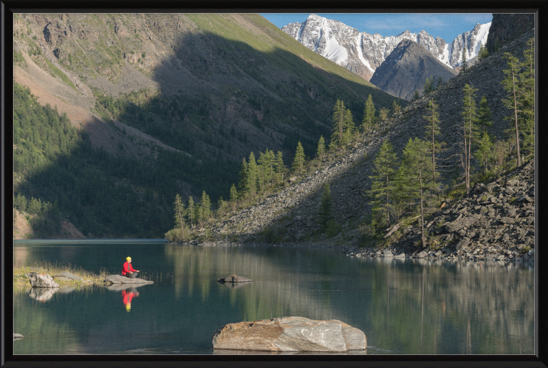 Northern End of the Lower Shavlinsky Lake - Great Pictures Framed