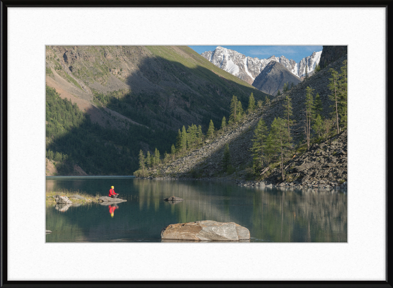 Northern End of the Lower Shavlinsky Lake - Great Pictures Framed