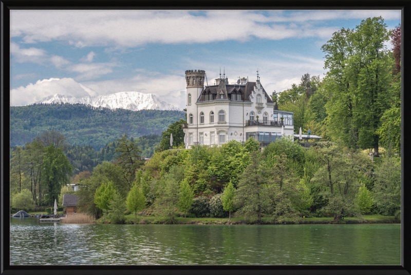 Schloss Klein-Miramar in Carinthia, Austria - Great Pictures Framed