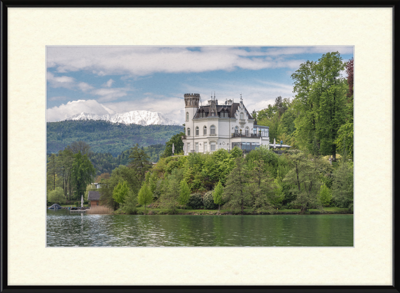 Schloss Klein-Miramar in Carinthia, Austria - Great Pictures Framed