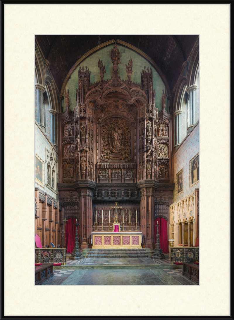 St Cuthbert's Church Philbeach Gardens Reredos, London, UK - Great Pictures Framed