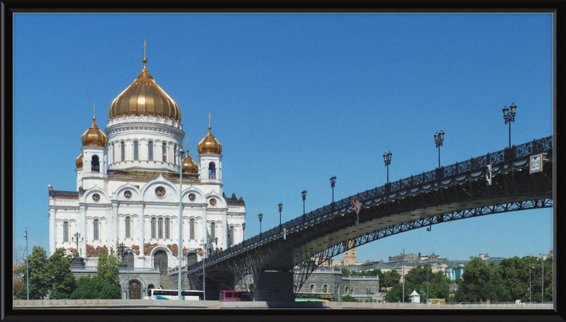 Saint Basil's Cathedral in Moscow's Red Square - Great Pictures Framed