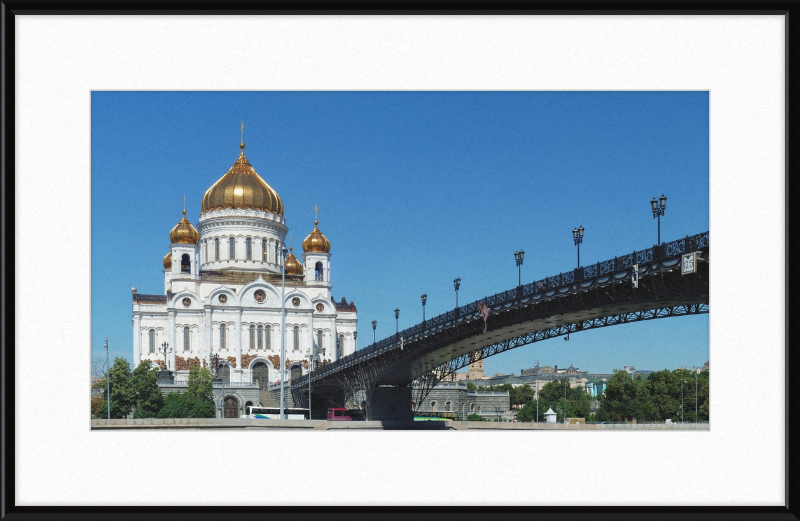 Saint Basil's Cathedral in Moscow's Red Square - Great Pictures Framed