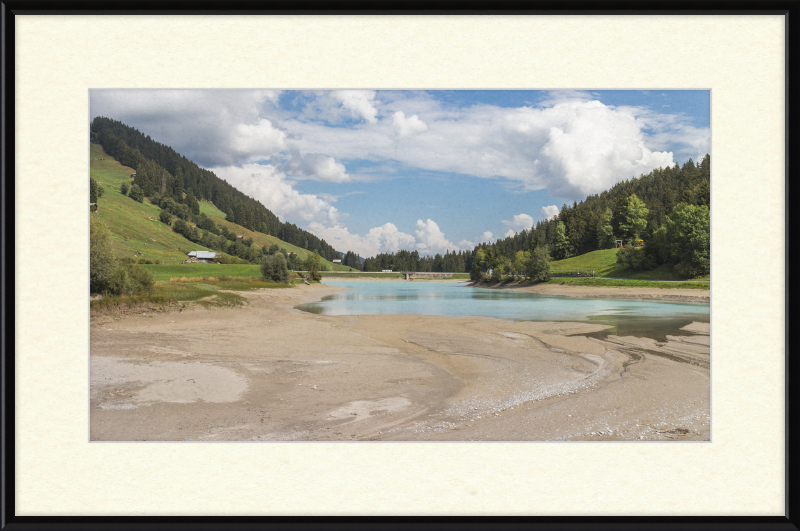 Breil-Brigels Reservoir - Great Pictures Framed